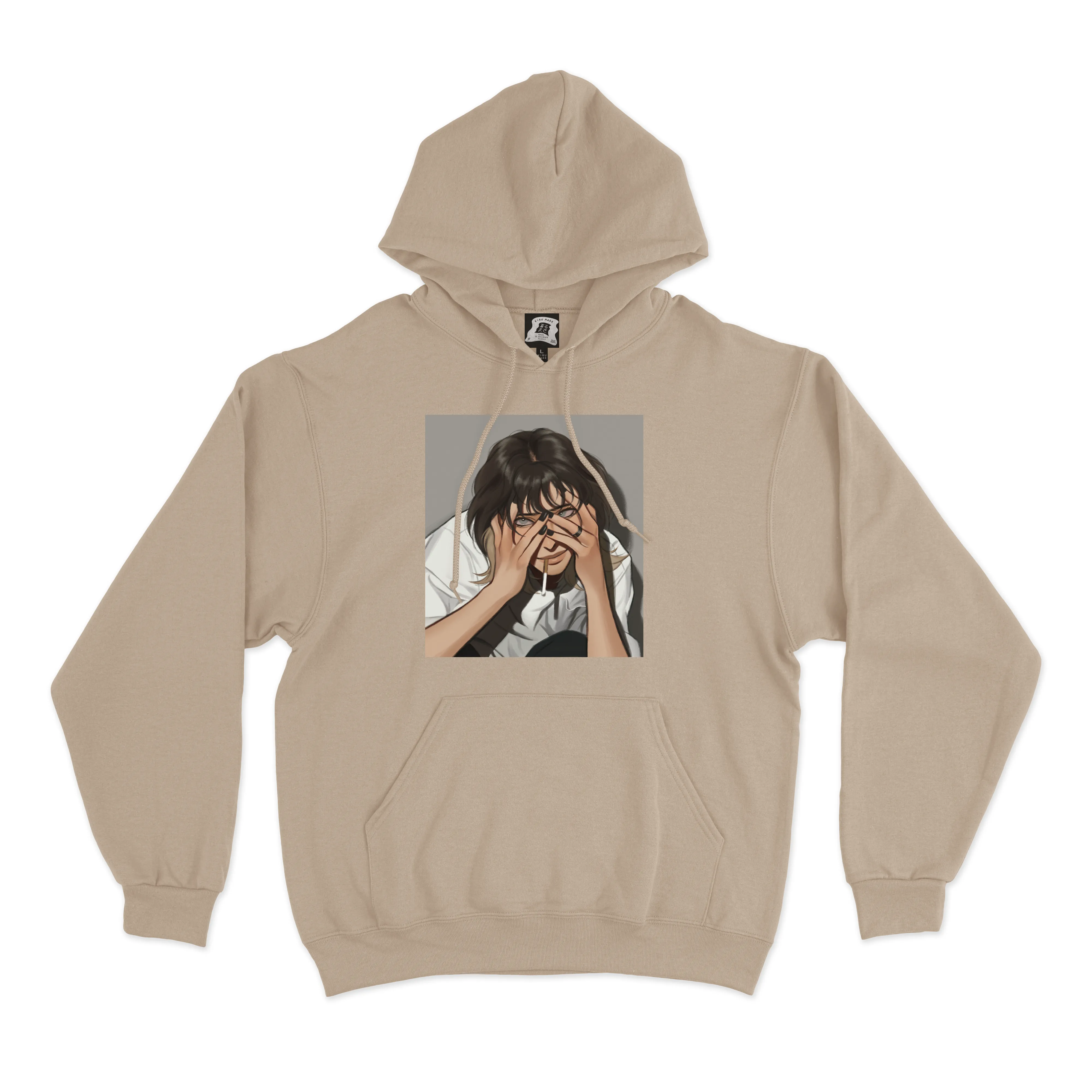 “ Minerva" Basic Hoodie Beige