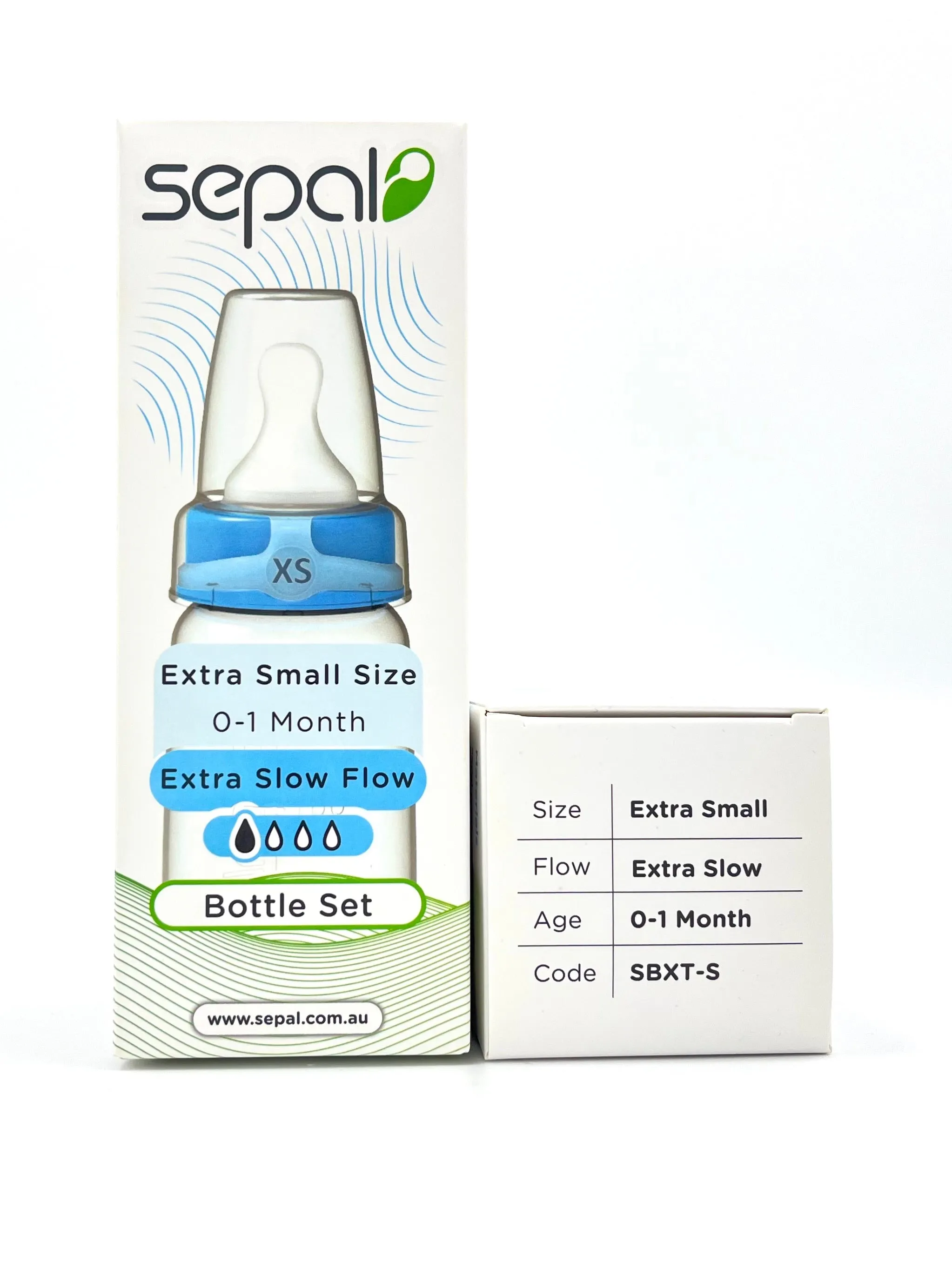 150ml Bottle Set | Extra Small Teat | Extra Slow Flow