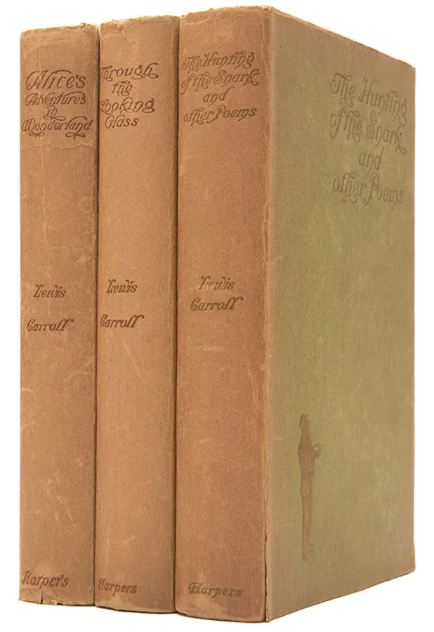 Alice's Adventures in Wonderland [and] Through the Looking Glass [and] The Hunting of the Snark and Other Poems and Verses.