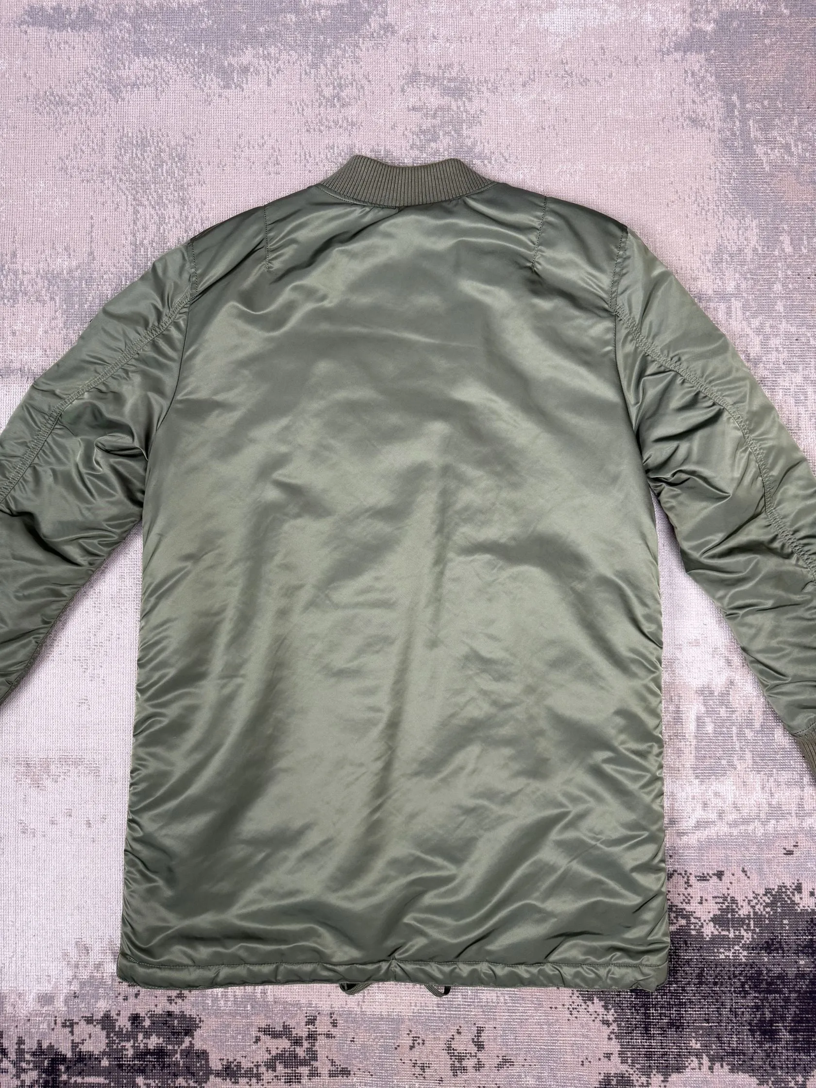 Alpha Industries MA-1 VF 59 Long Flight Jacket - Sage Green