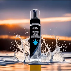 Ampro Pro Styl Foam Set Lotion – Flexible Hold & Shine (8oz)