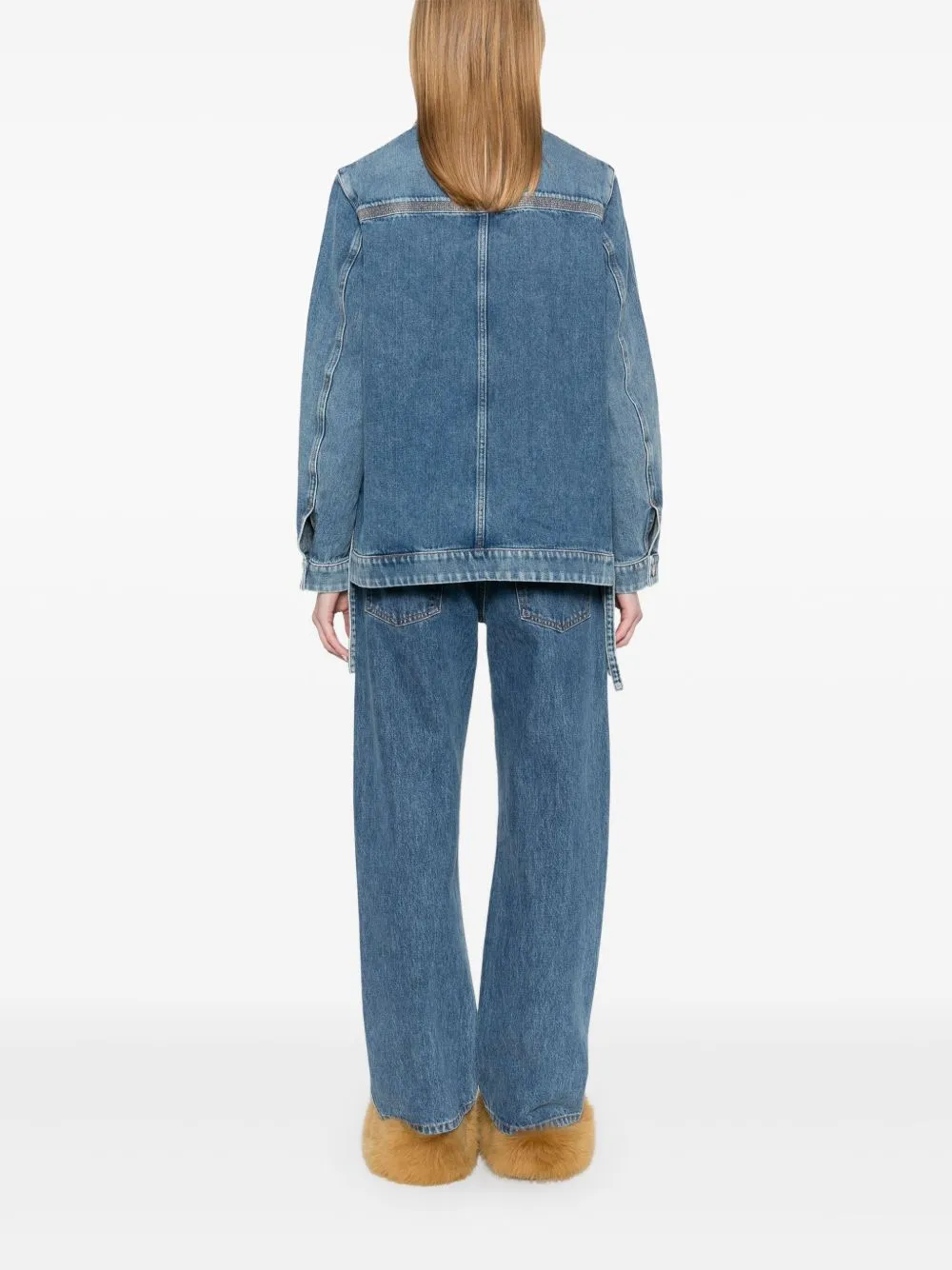 Anagram denim workwear jacket