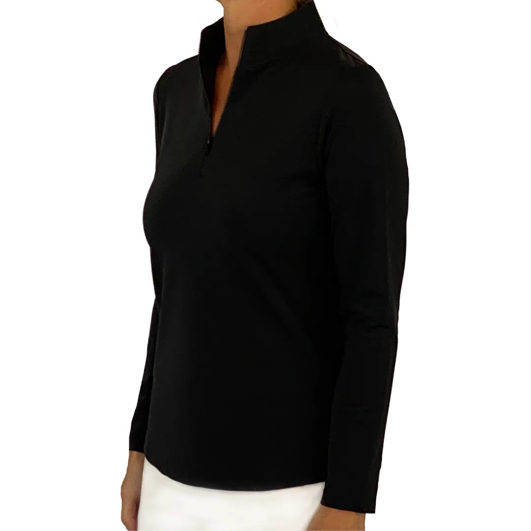 Anna Maria Pullover in Black