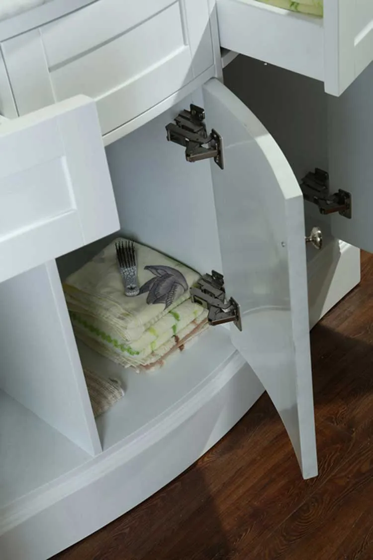 Ariel by Seacliff Montauk 42" Single-Sink Bathroom Vanity Set With Mirror SCMON42SWH