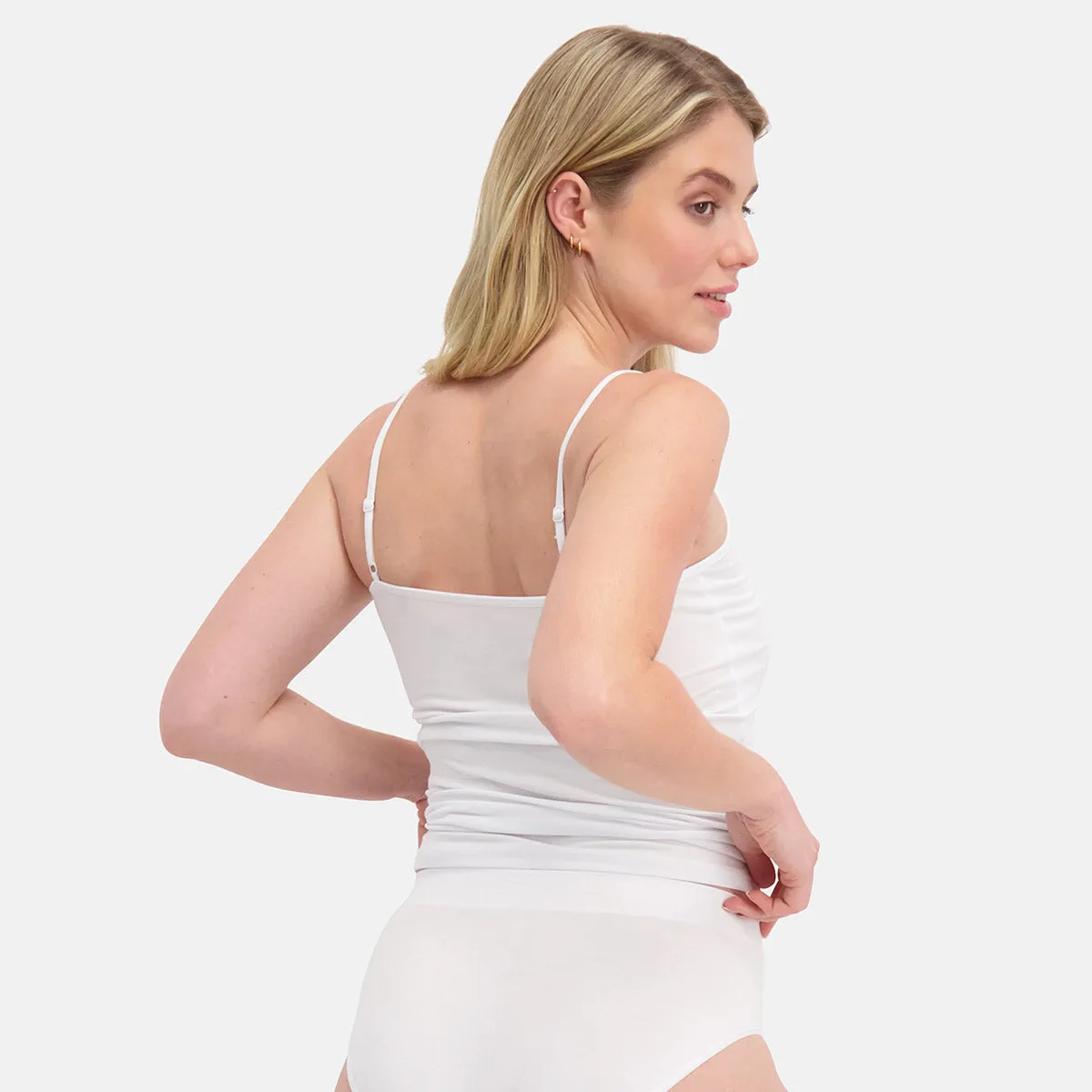 Bamboo Cami Spaghetti Top (2 pack) by Bamboo Basics