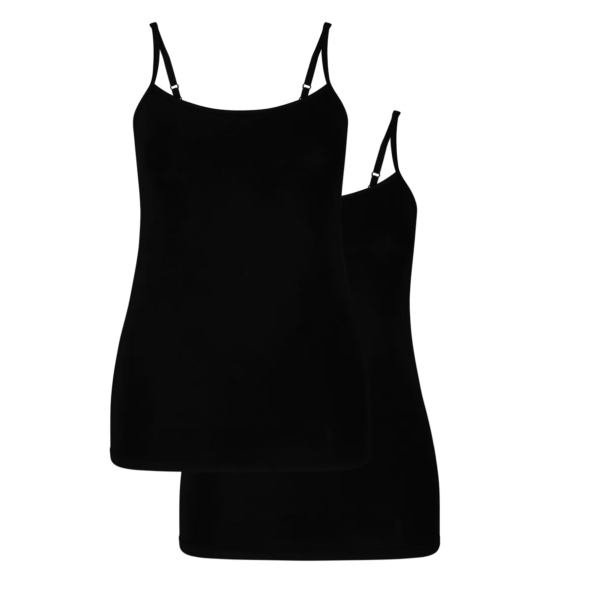 Bamboo Cami Spaghetti Top (2 pack) by Bamboo Basics