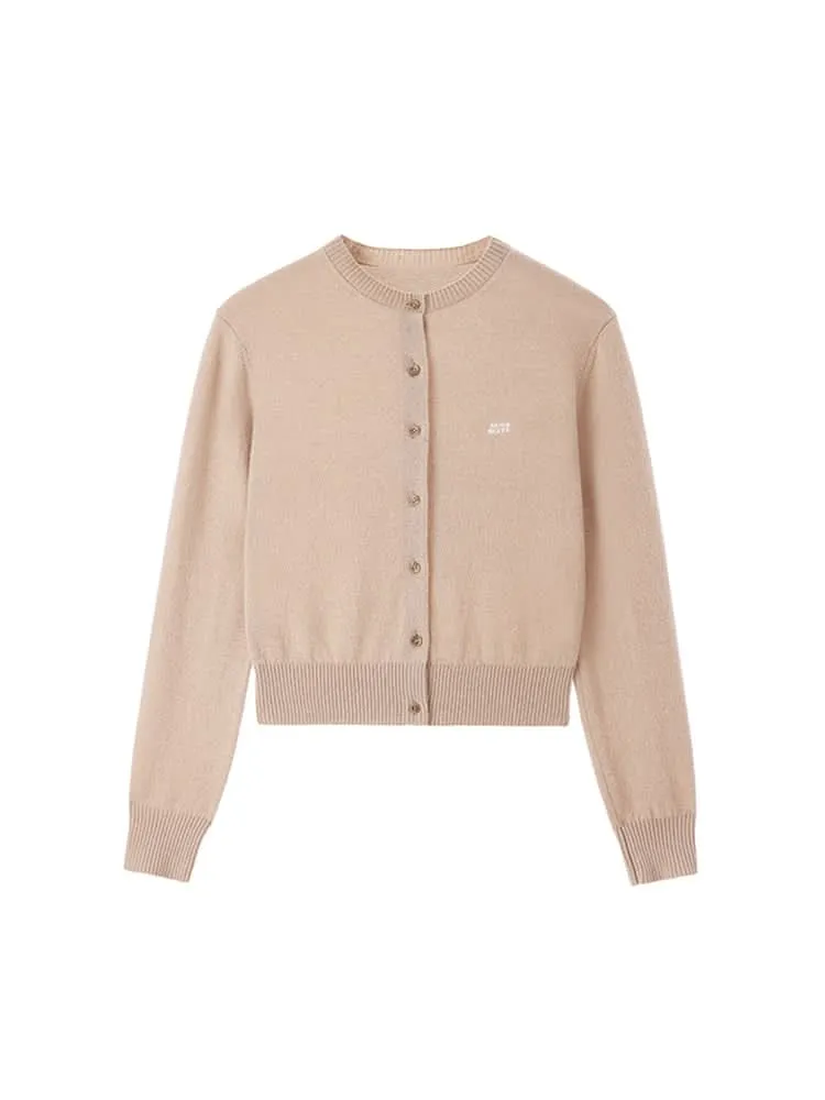 Basic Cashmere Cardigan
