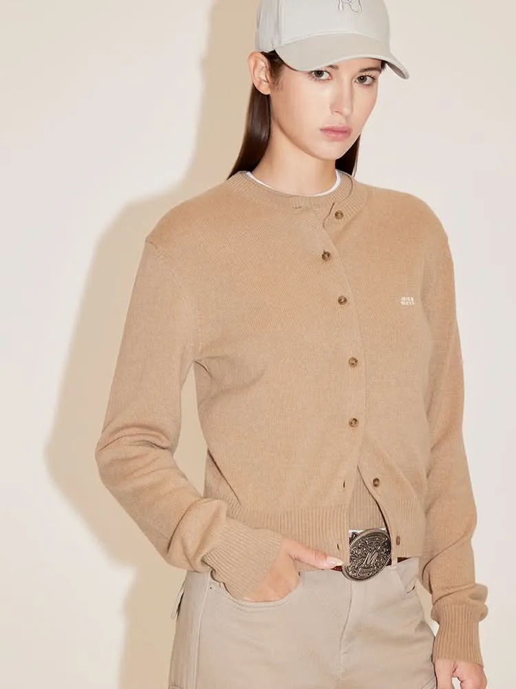 Basic Cashmere Cardigan