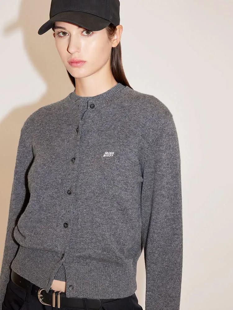 Basic Cashmere Cardigan