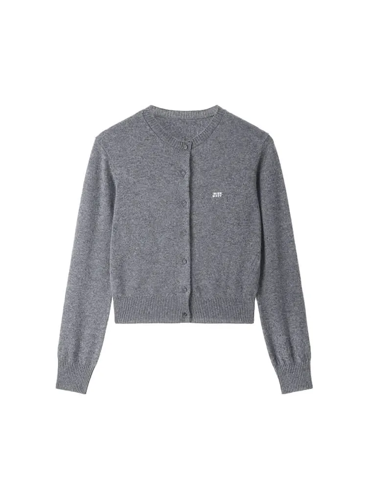 Basic Cashmere Cardigan