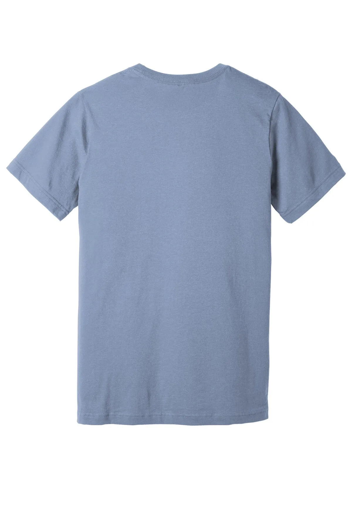 BELLA CANVAS  Unisex Heather CVC Short Sleeve Tee. BC3001CVC Heather Blue