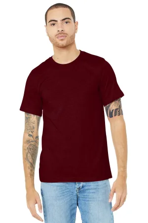 BELLA CANVAS  Unisex Heather CVC Short Sleeve Tee. BC3001CVC Heather Cardinal