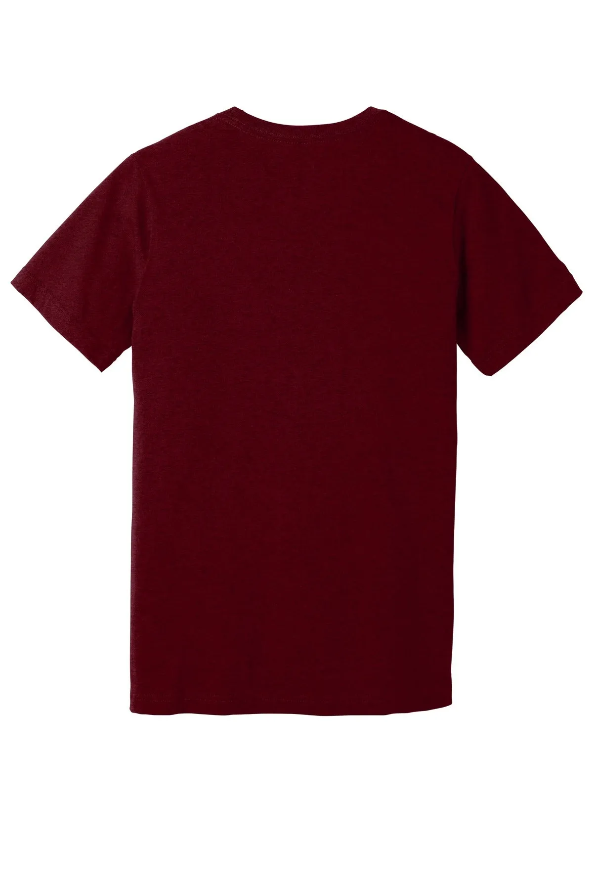 BELLA CANVAS  Unisex Heather CVC Short Sleeve Tee. BC3001CVC Heather Cardinal