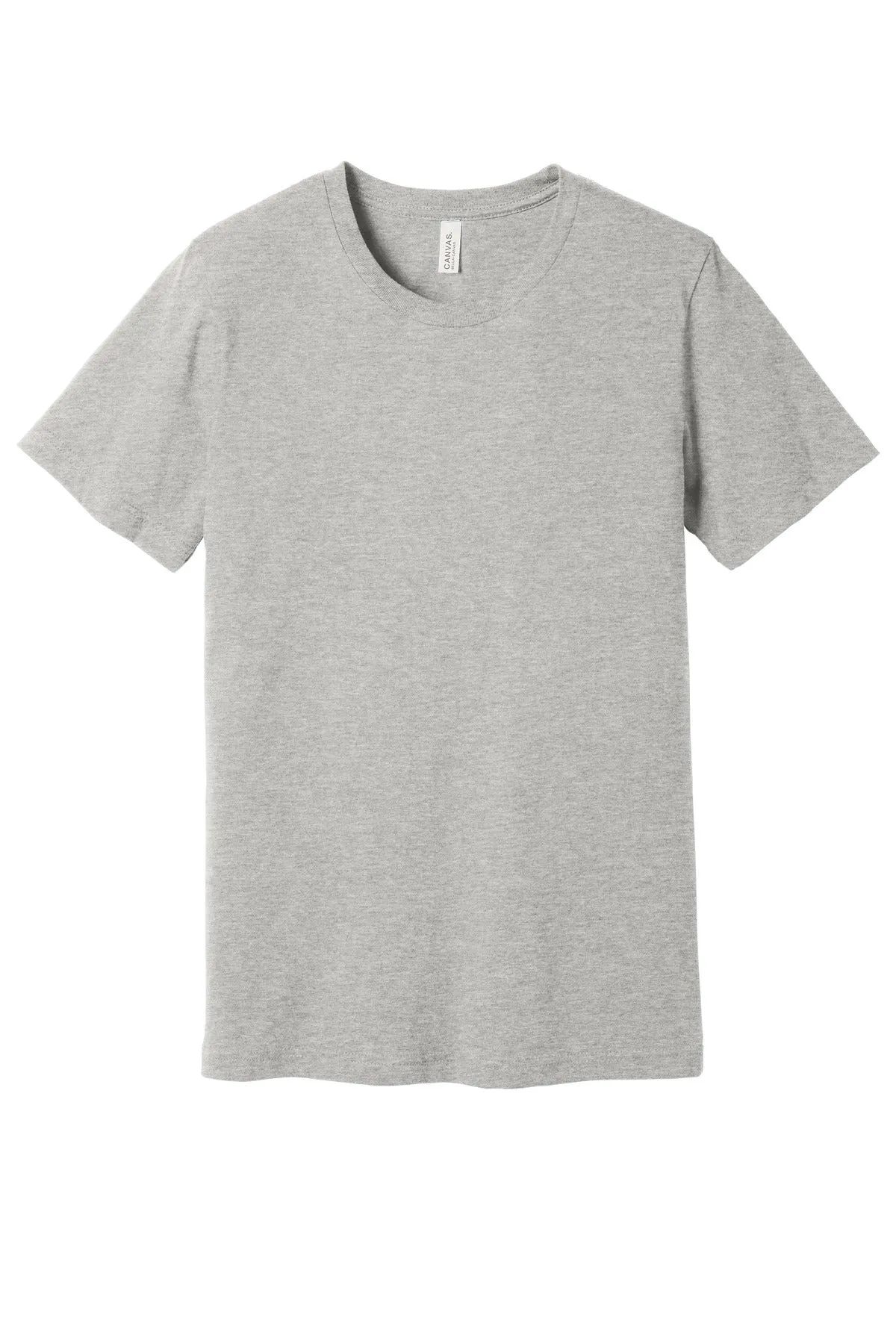 BELLA CANVAS  Unisex Heather CVC Short Sleeve Tee. BC3001CVC Heather Cool Grey