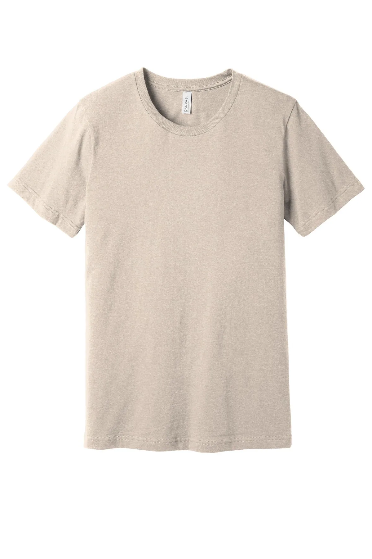 BELLA CANVAS  Unisex Heather CVC Short Sleeve Tee. BC3001CVC Heather Dust