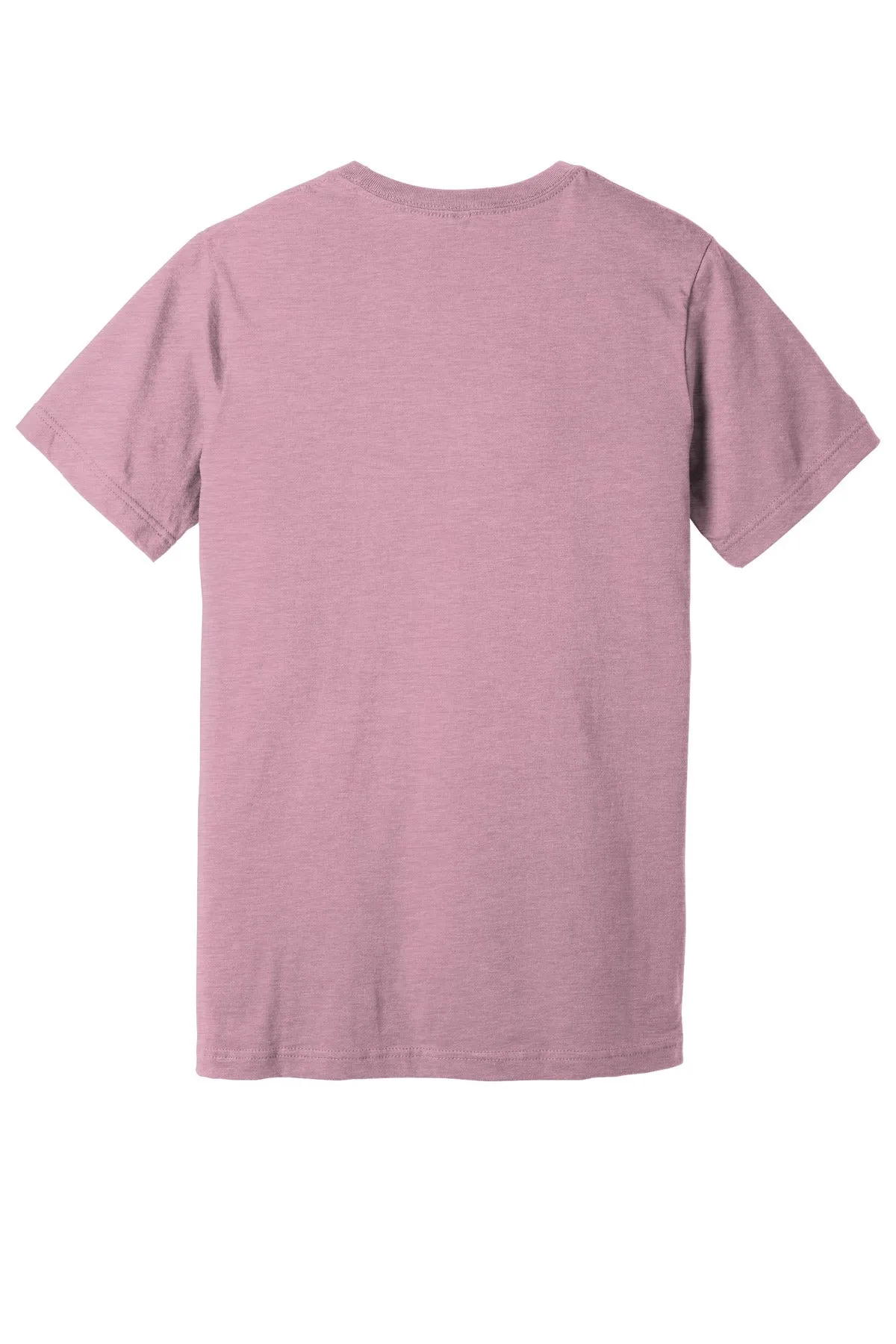 BELLA CANVAS  Unisex Heather CVC Short Sleeve Tee. BC3001CVC Heather Prism Lilac