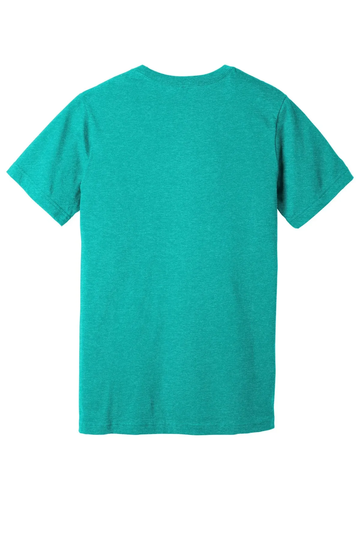 BELLA CANVAS  Unisex Heather CVC Short Sleeve Tee. BC3001CVC Heather Sea Green