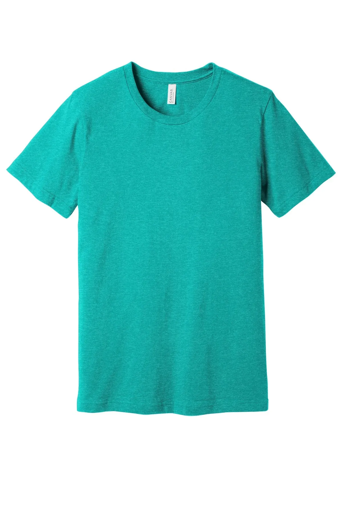 BELLA CANVAS  Unisex Heather CVC Short Sleeve Tee. BC3001CVC Heather Sea Green