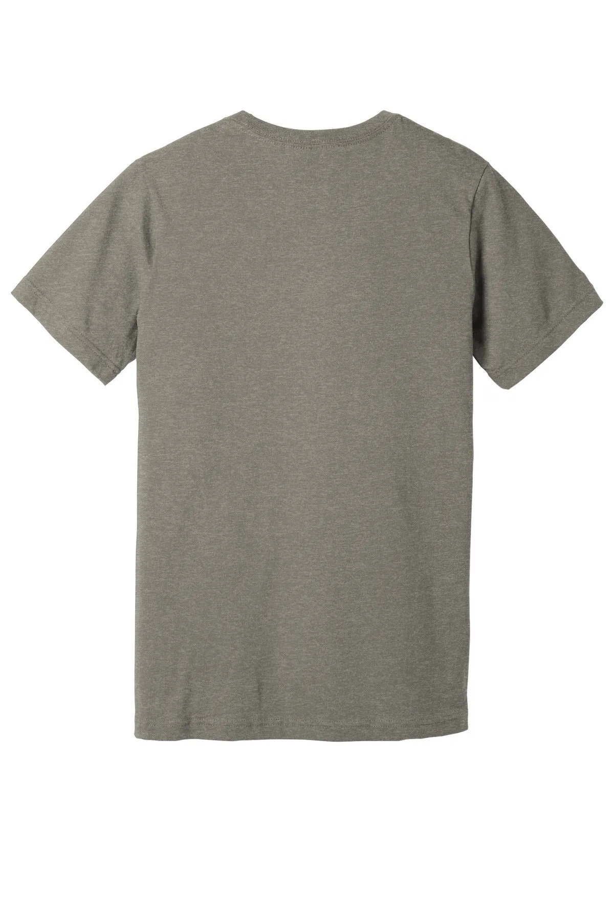 BELLA CANVAS  Unisex Heather CVC Short Sleeve Tee. BC3001CVC Heather Stone