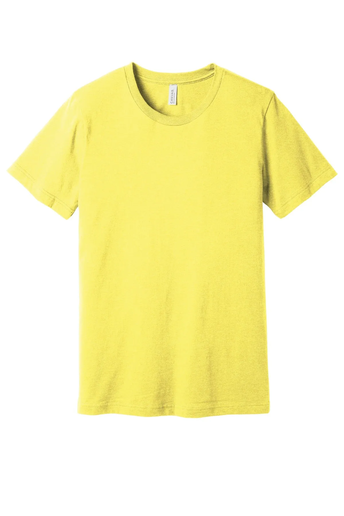 BELLA CANVAS  Unisex Heather CVC Short Sleeve Tee. BC3001CVC Heather Yellow