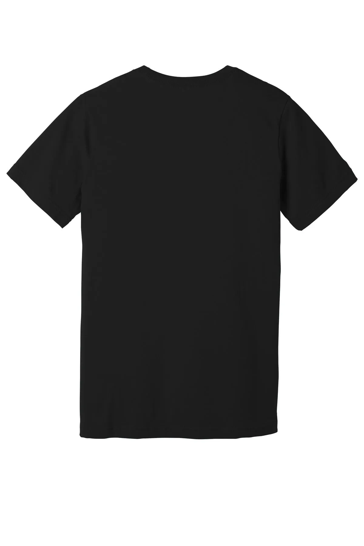BELLA CANVAS  Unisex Heather CVC Short Sleeve Tee. BC3001CVC Solid Black Blend