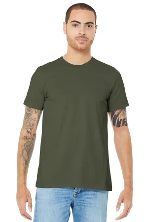 BELLA CANVAS  Unisex Jersey Short Sleeve Tee. BC3001 Army