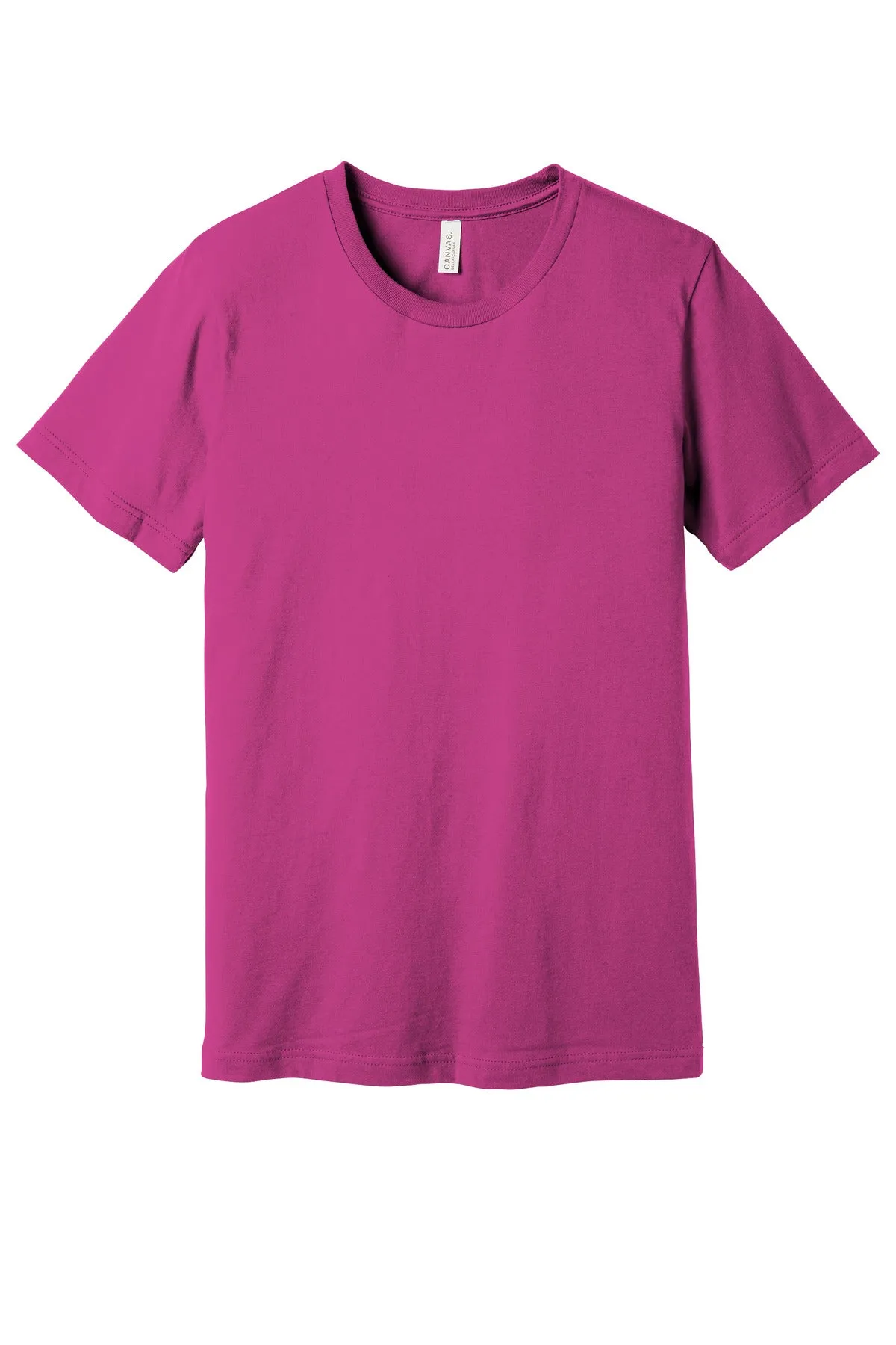 BELLA CANVAS  Unisex Jersey Short Sleeve Tee. BC3001 Berry
