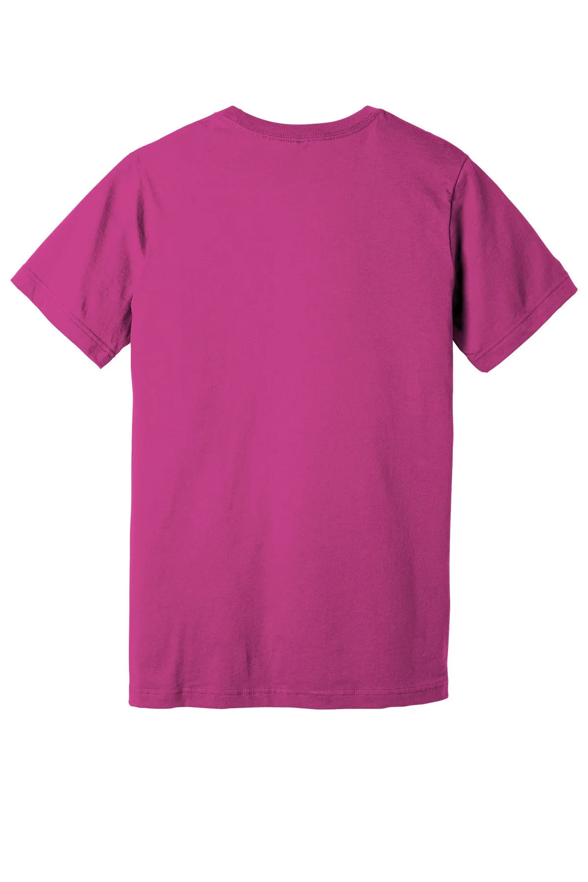 BELLA CANVAS  Unisex Jersey Short Sleeve Tee. BC3001 Berry