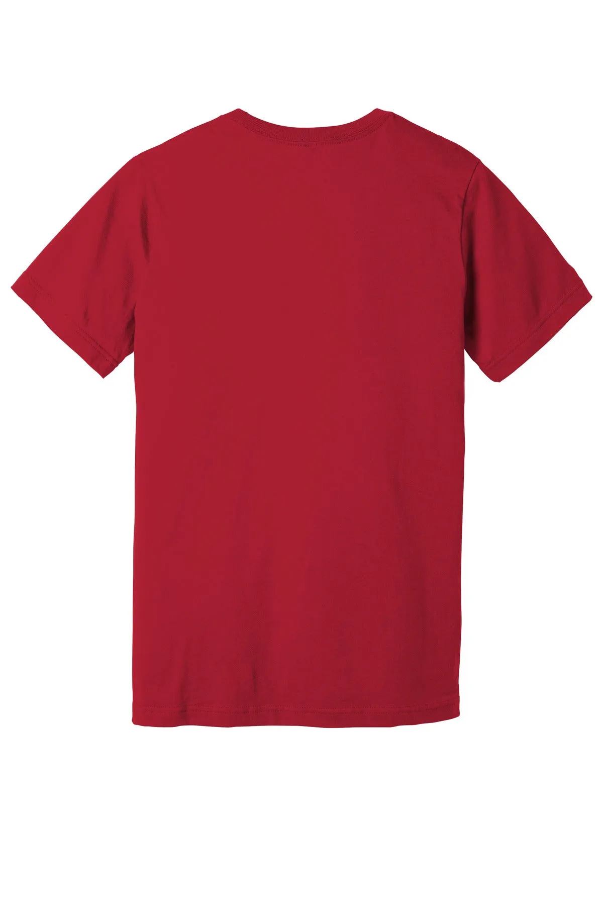 BELLA CANVAS  Unisex Jersey Short Sleeve Tee. BC3001 Canvas Red