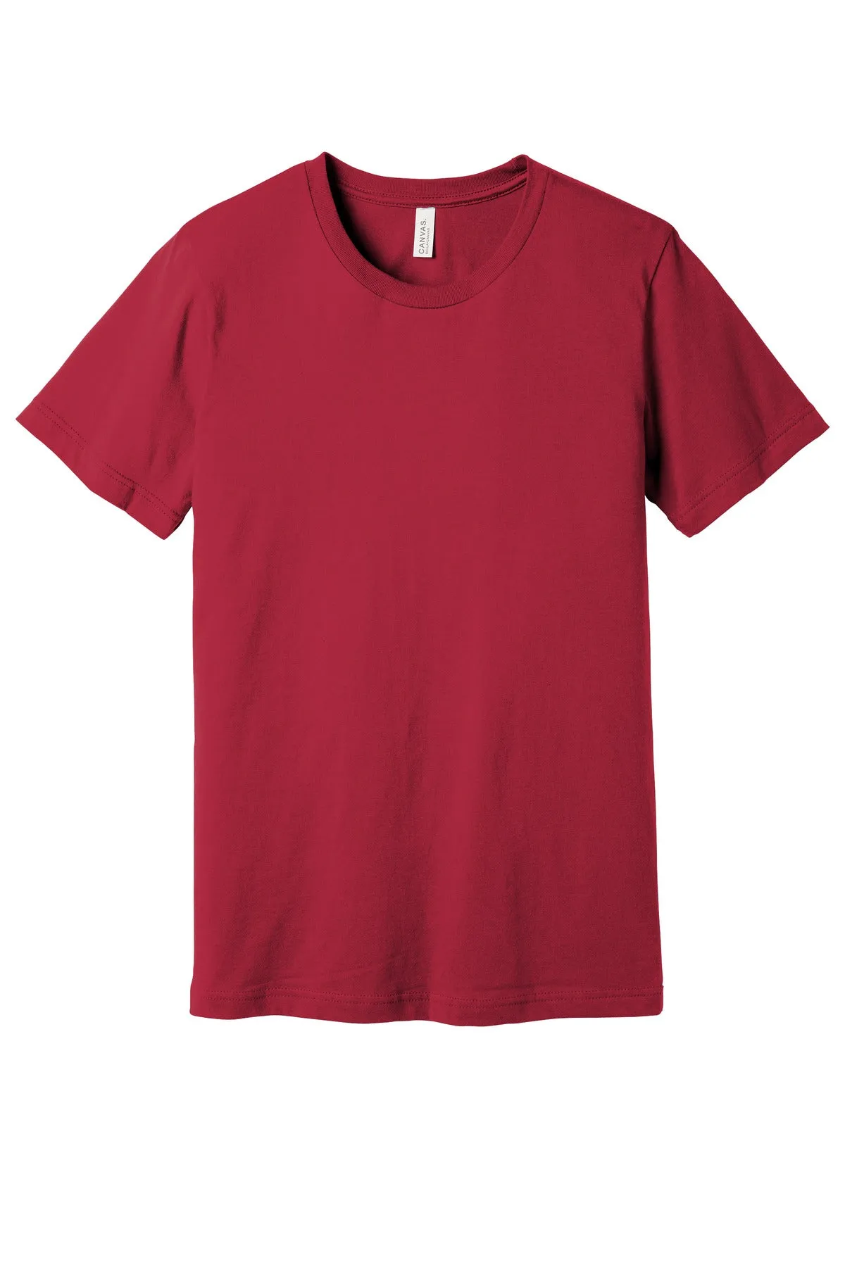 BELLA CANVAS  Unisex Jersey Short Sleeve Tee. BC3001 Cardinal