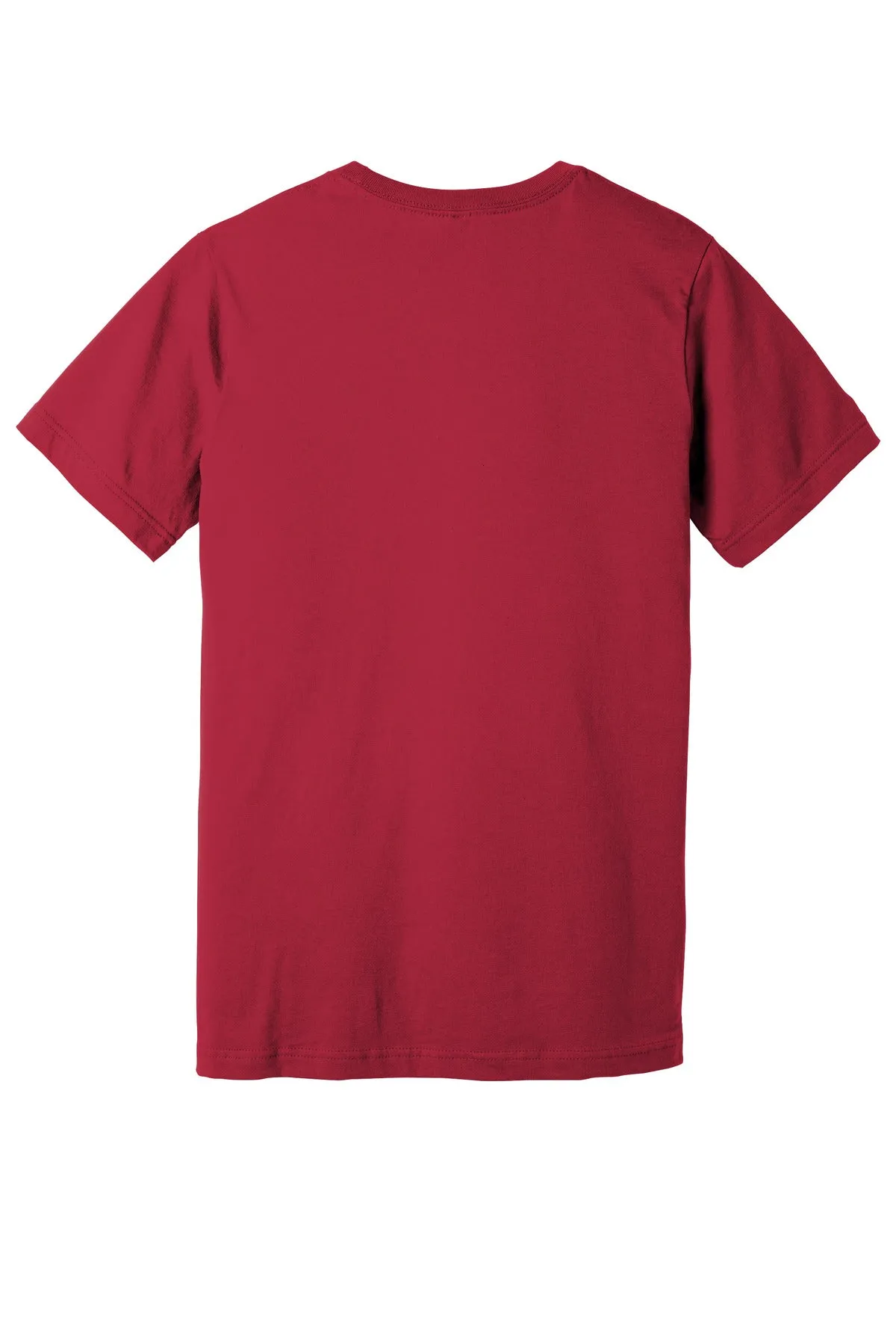 BELLA CANVAS  Unisex Jersey Short Sleeve Tee. BC3001 Cardinal