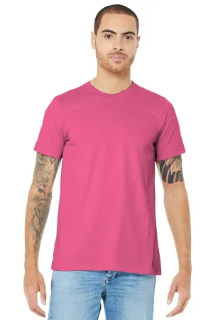 BELLA CANVAS  Unisex Jersey Short Sleeve Tee. BC3001 Charity Pink