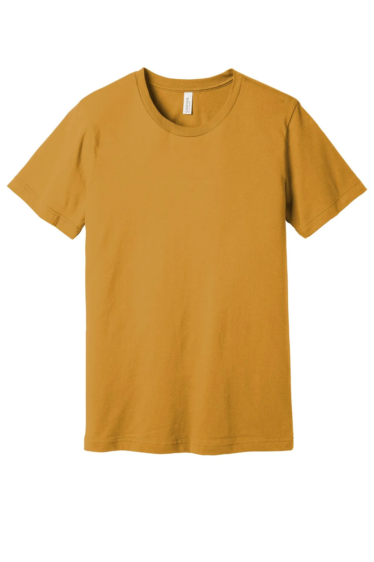 BELLA CANVAS  Unisex Jersey Short Sleeve Tee. BC3001 Mustard