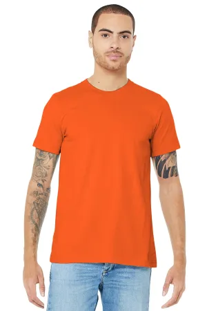 BELLA CANVAS  Unisex Jersey Short Sleeve Tee. BC3001 Orange