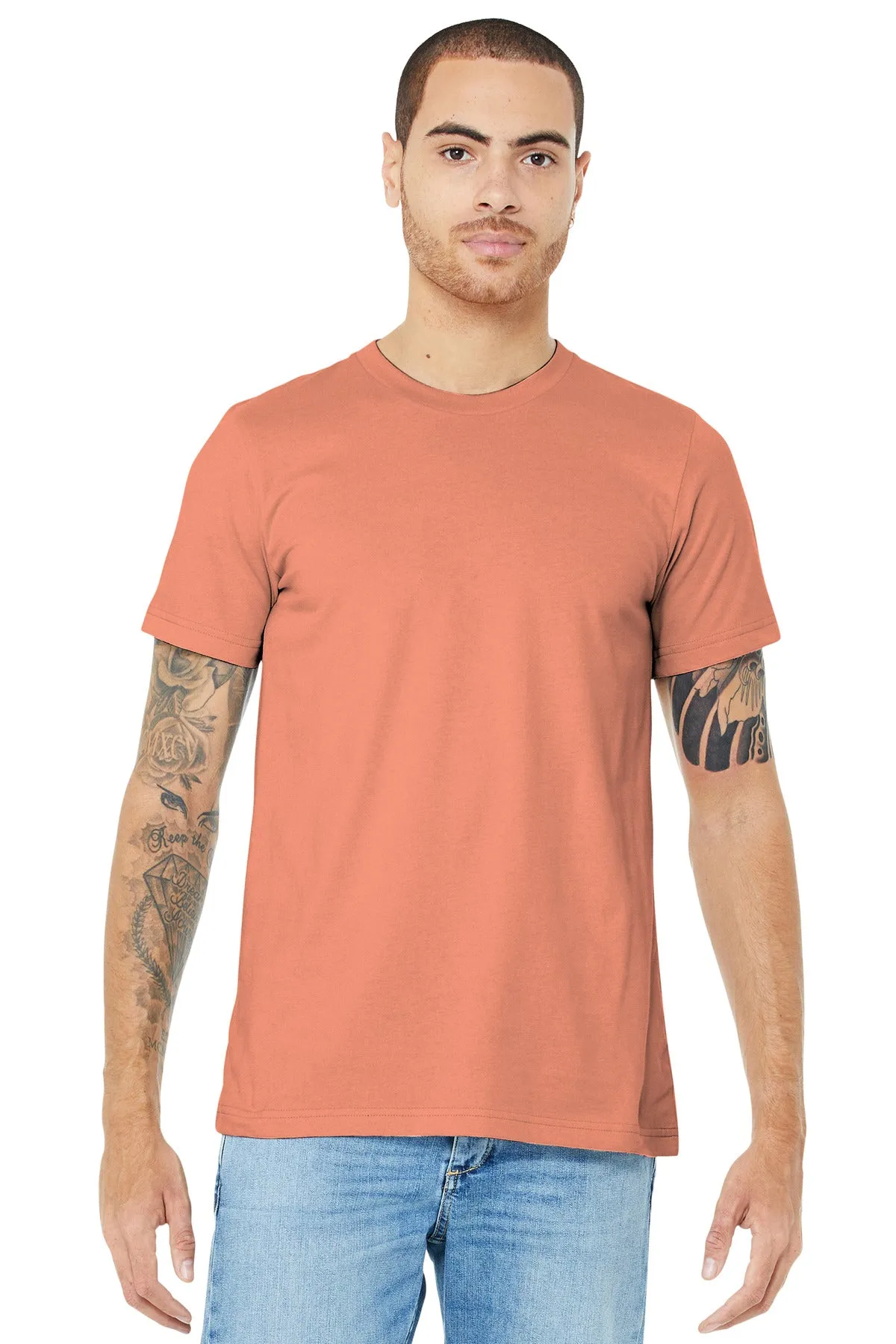 BELLA CANVAS  Unisex Jersey Short Sleeve Tee. BC3001 Sunset