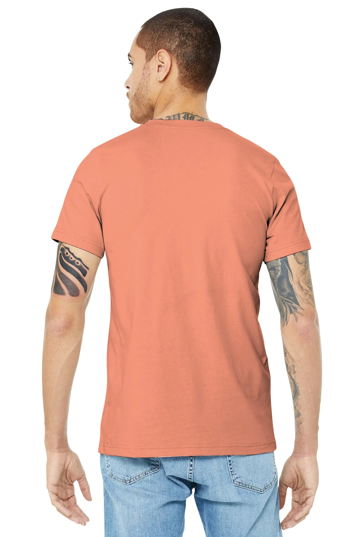 BELLA CANVAS  Unisex Jersey Short Sleeve Tee. BC3001 Sunset