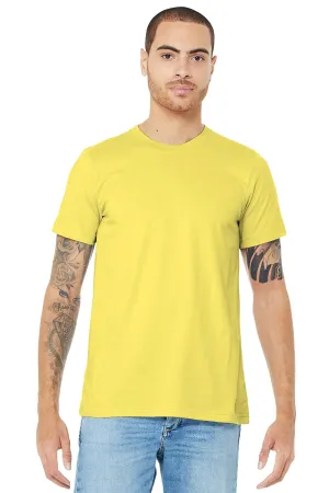 BELLA CANVAS  Unisex Jersey Short Sleeve Tee. BC3001 Yellow