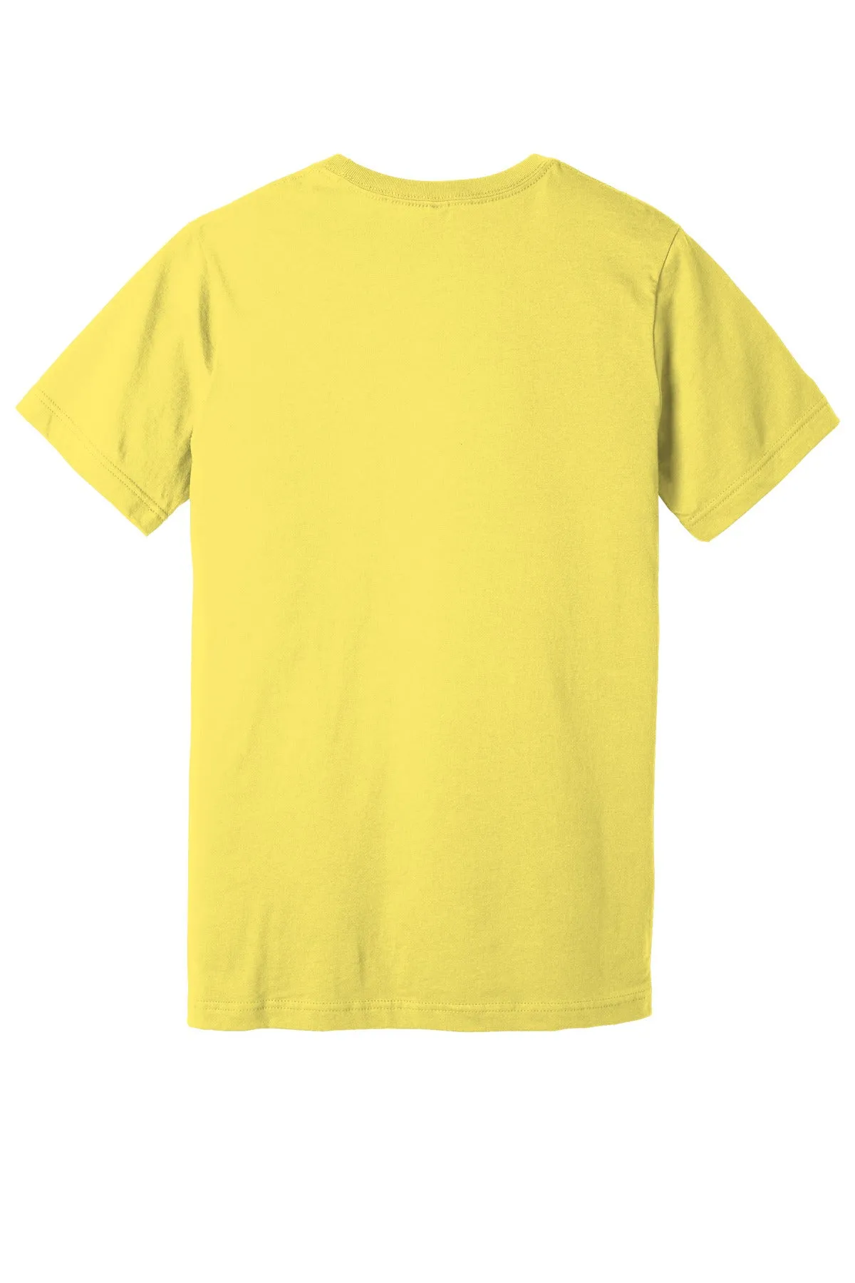 BELLA CANVAS  Unisex Jersey Short Sleeve Tee. BC3001 Yellow