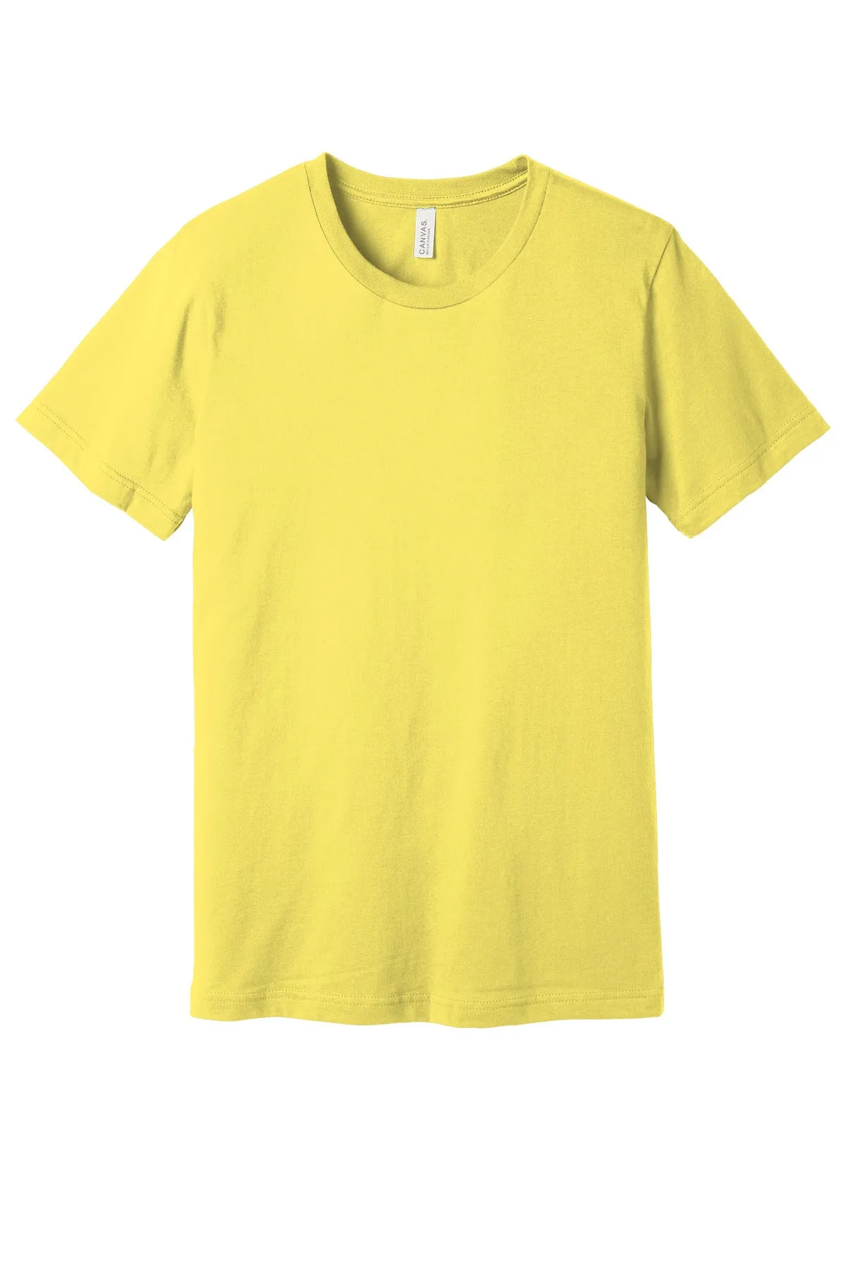 BELLA CANVAS  Unisex Jersey Short Sleeve Tee. BC3001 Yellow