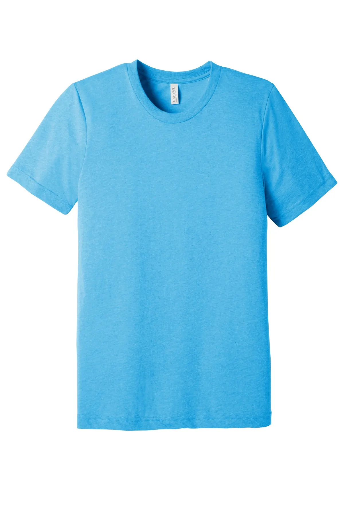 BELLA CANVAS  Unisex Triblend Short Sleeve Tee. BC3413 Aqua Triblend