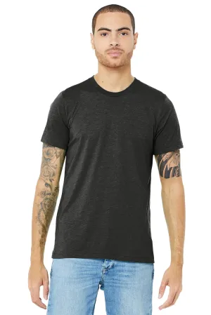 BELLA CANVAS  Unisex Triblend Short Sleeve Tee. BC3413 Charcoal-Black Triblend