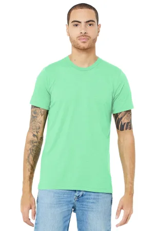 BELLA CANVAS  Unisex Triblend Short Sleeve Tee. BC3413 Mint Triblend