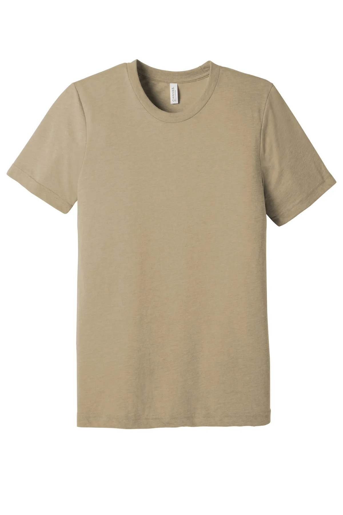 BELLA CANVAS  Unisex Triblend Short Sleeve Tee. BC3413 Tan Triblend