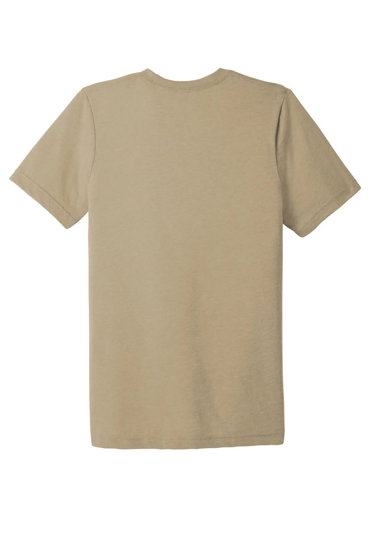 BELLA CANVAS  Unisex Triblend Short Sleeve Tee. BC3413 Tan Triblend