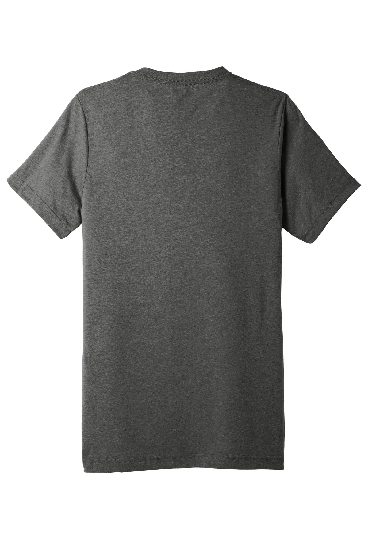 BELLA CANVAS  Unisex Triblend Short Sleeve V-Neck Te. BC3415 Grey Triblend