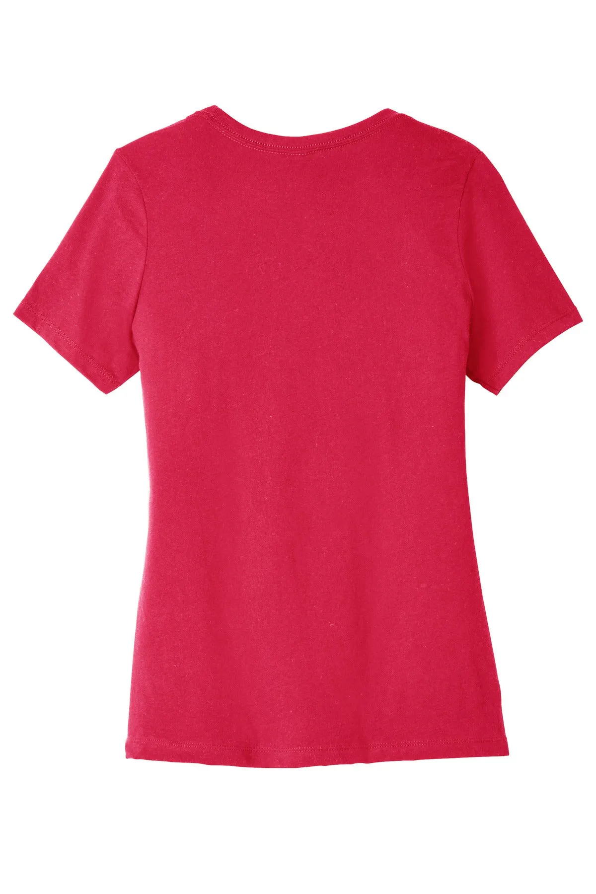 BELLA CANVAS  Women's Relaxed Jersey Short Sleeve Tee. BC6400 Red