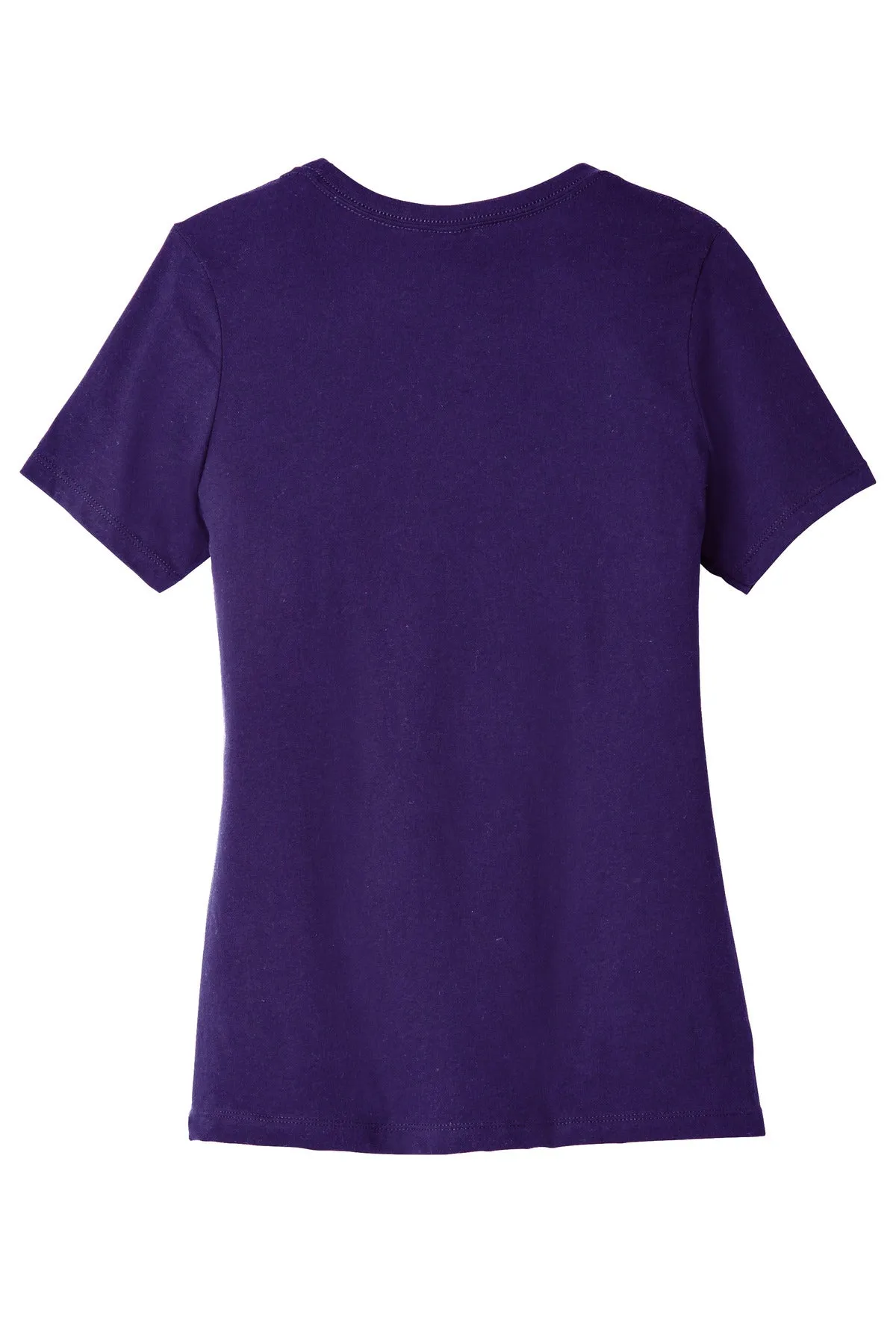BELLA CANVAS  Women's Relaxed Jersey Short Sleeve Tee. BC6400 Team Purple