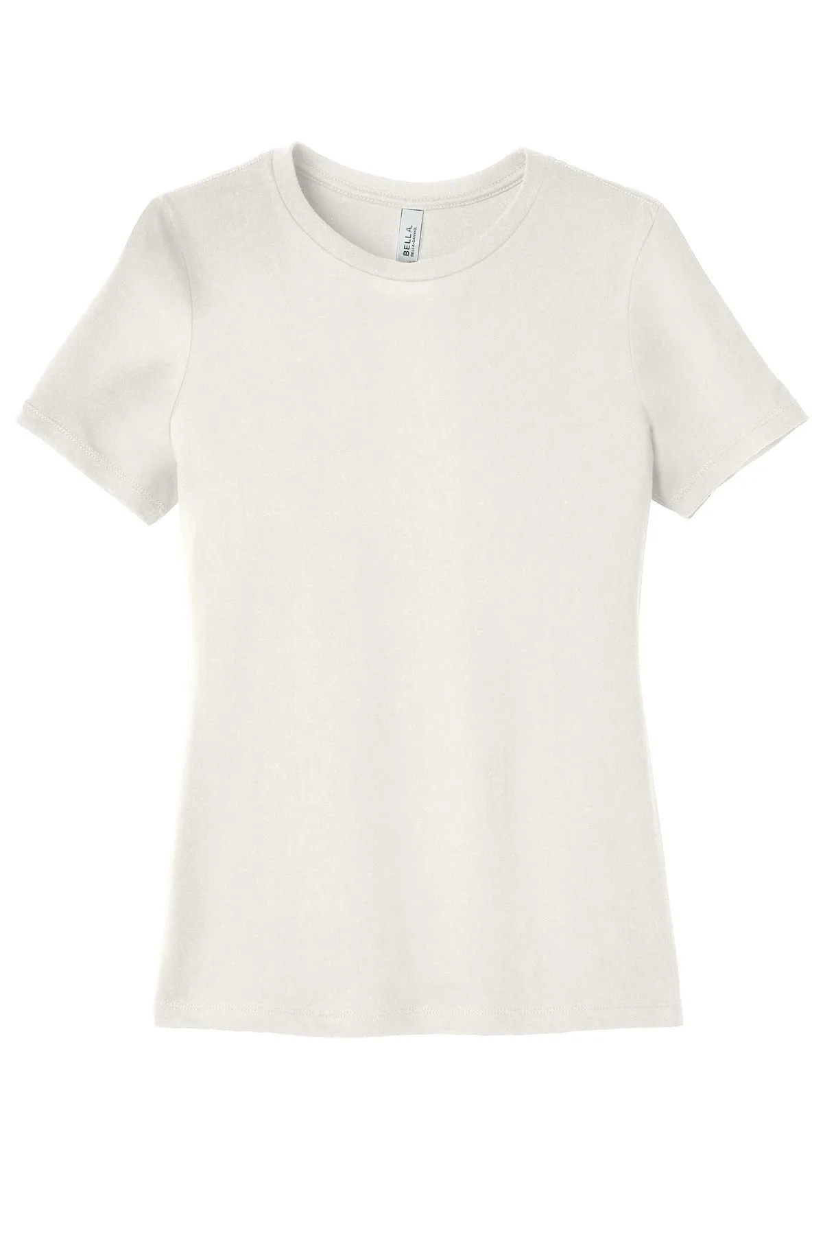 BELLA CANVAS  Women's Relaxed Jersey Short Sleeve Tee. BC6400 Vintage White