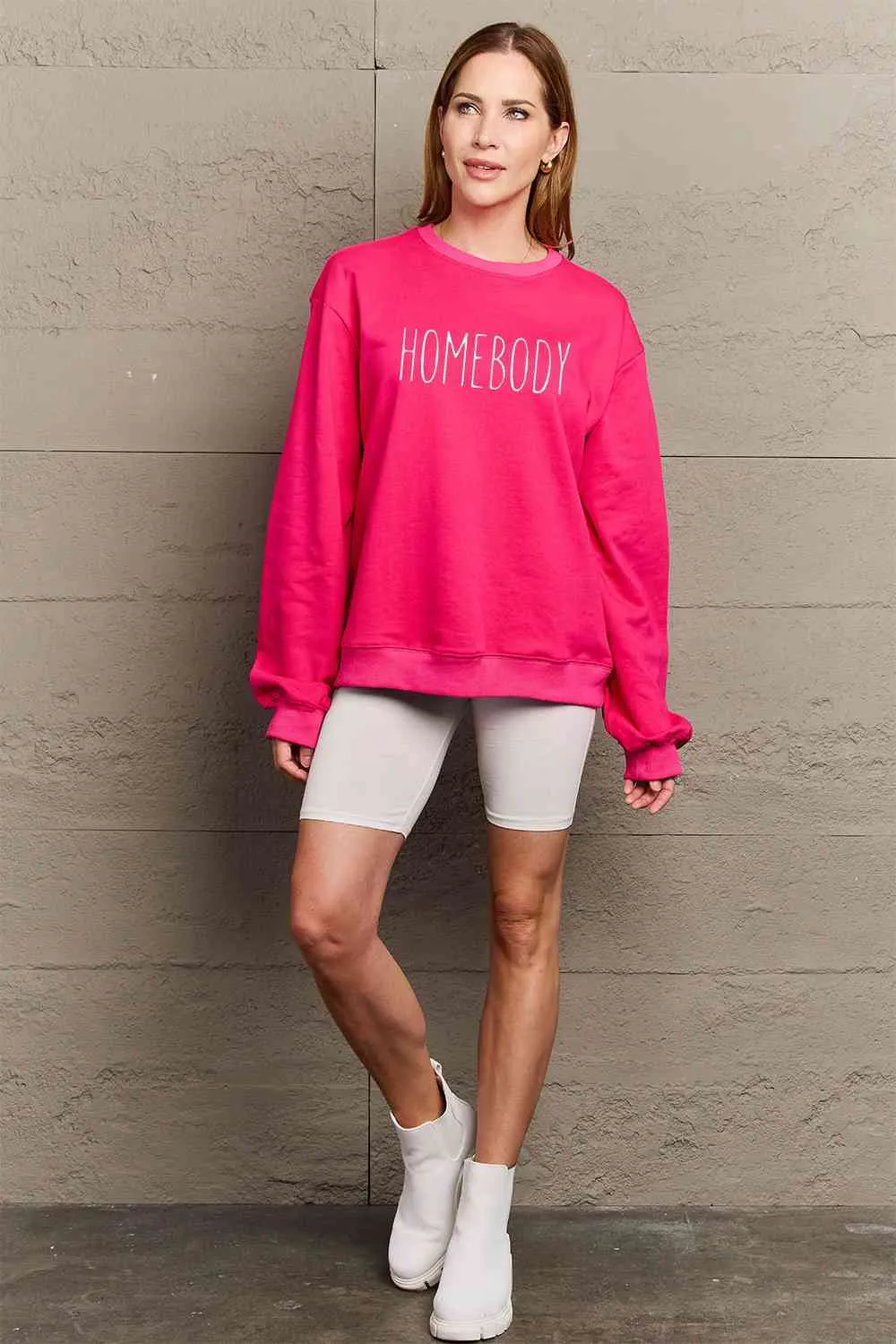 BerryBetty - Simply Love Full Size HOMEBODY Graphic Sweatshirt
