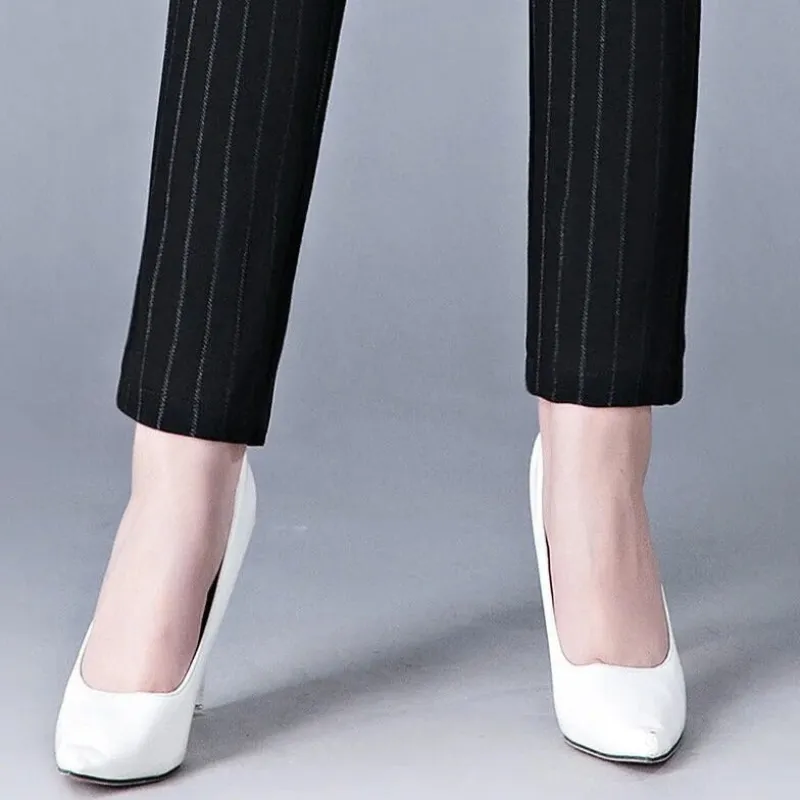 Bethany | Women's Slim Fit High-Stretch Trousers | High-Waisted